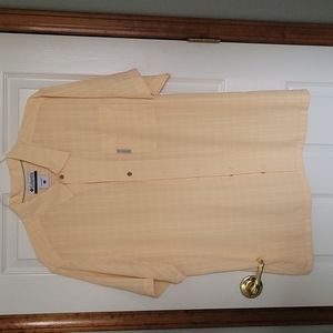 Yellow Columbia button-down
